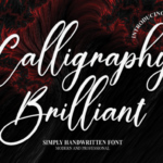 Calligraphy Brilliant Font - Featured Image