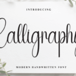 Calligraphy Font - Featured Image