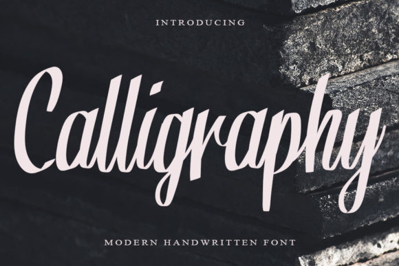 Calligraphy Font - Featured Image