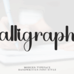Calligraphy Font - Featured Image