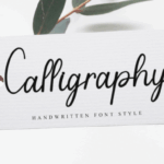 Calligraphy Font - Featured Image