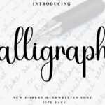 Calligraphy Font - Featured Image