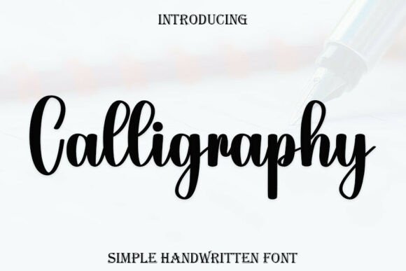 Calligraphy Font - Featured Image