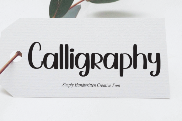 Calligraphy Font - Featured Image