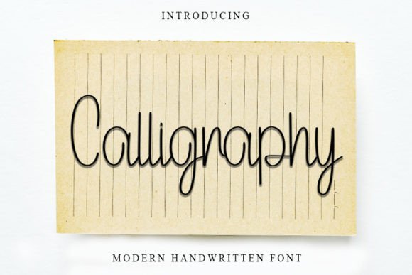 Calligraphy Font - Featured Image