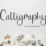 Calligraphy Font - Featured Image