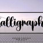 Calligraphy Font - Featured Image