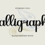 Calligraphy Font - Featured Image