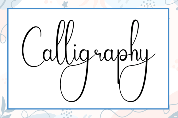Calligraphy Font - Featured Image