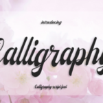 Calligraphy Font - Featured Image