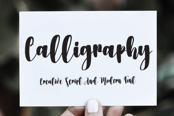Calligraphy Font - Featured Image