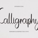 Calligraphy Font - Featured Image