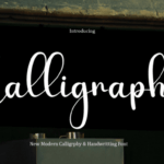 Calligraphy Font - Featured Image