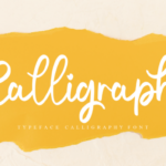 Calligraphy Font - Featured Image