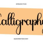 Calligraphy Font - Featured Image