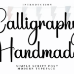 Calligraphy Handmade Font - Featured Image