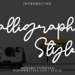 Calligraphy Style Font - Featured Image
