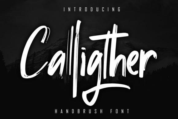 Calligther Font - Featured Image