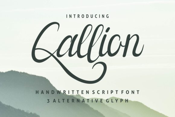 Callion Font - Featured Image
