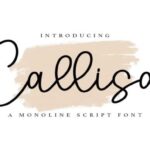 Callisa Font - Featured Image