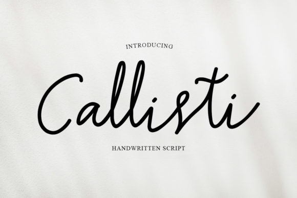 Callisti Font - Featured Image