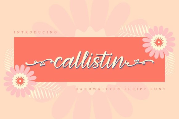 Callistin Font - Featured Image