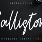 Calliston Font - Featured Image