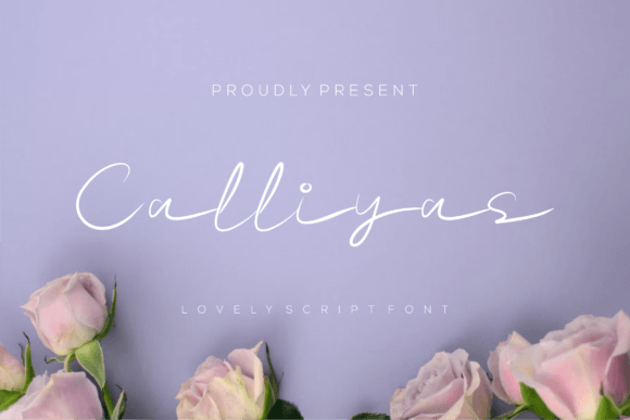 Calliyas Font - Featured Image