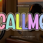 Callme Font - Featured Image