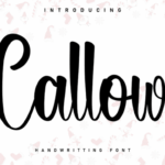 Callow Font - Featured Image