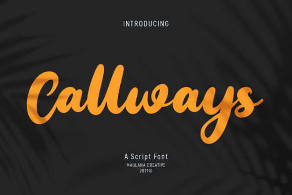 Callways Script Font - Featured Image