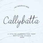 Callybatta Font - Featured Image