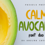 Calm Avocado Font - Featured Image