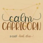 Calm Capricorn Duo Font - Featured Image