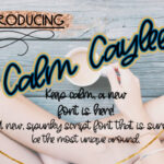 Calm Caylee Font - Featured Image