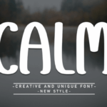 Calm Font - Featured Image