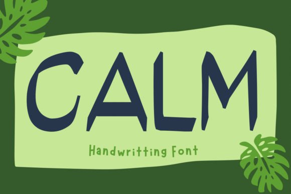 Calm Font - Featured Image
