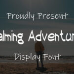 Calming Adventure Font - Featured Image