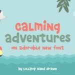 Calming Adventures Font - Featured Image
