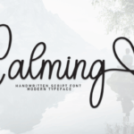 Calming Font - Featured Image