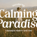 Calming Paradise Font - Featured Image