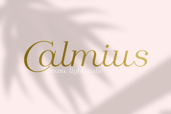 Calmius Font - Featured Image