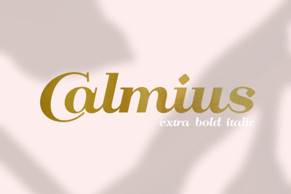 Calmius Font - Featured Image