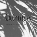 Calmness Font - Featured Image