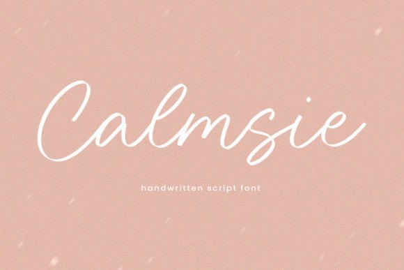 Calmsie Font - Featured Image
