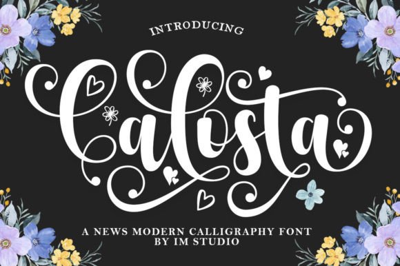 Calosta Font - Featured Image