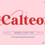 Calteo Font - Featured Image