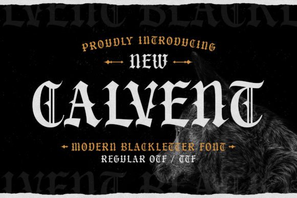 Calvent Font - Featured Image