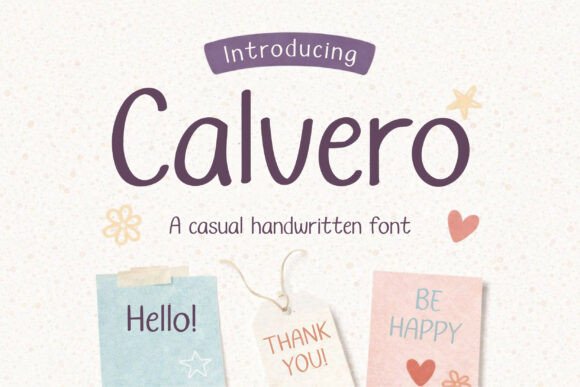 Calvero Font - Featured Image