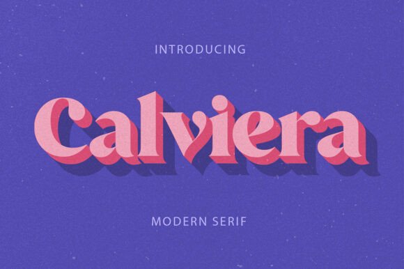 Calviera Font - Featured Image